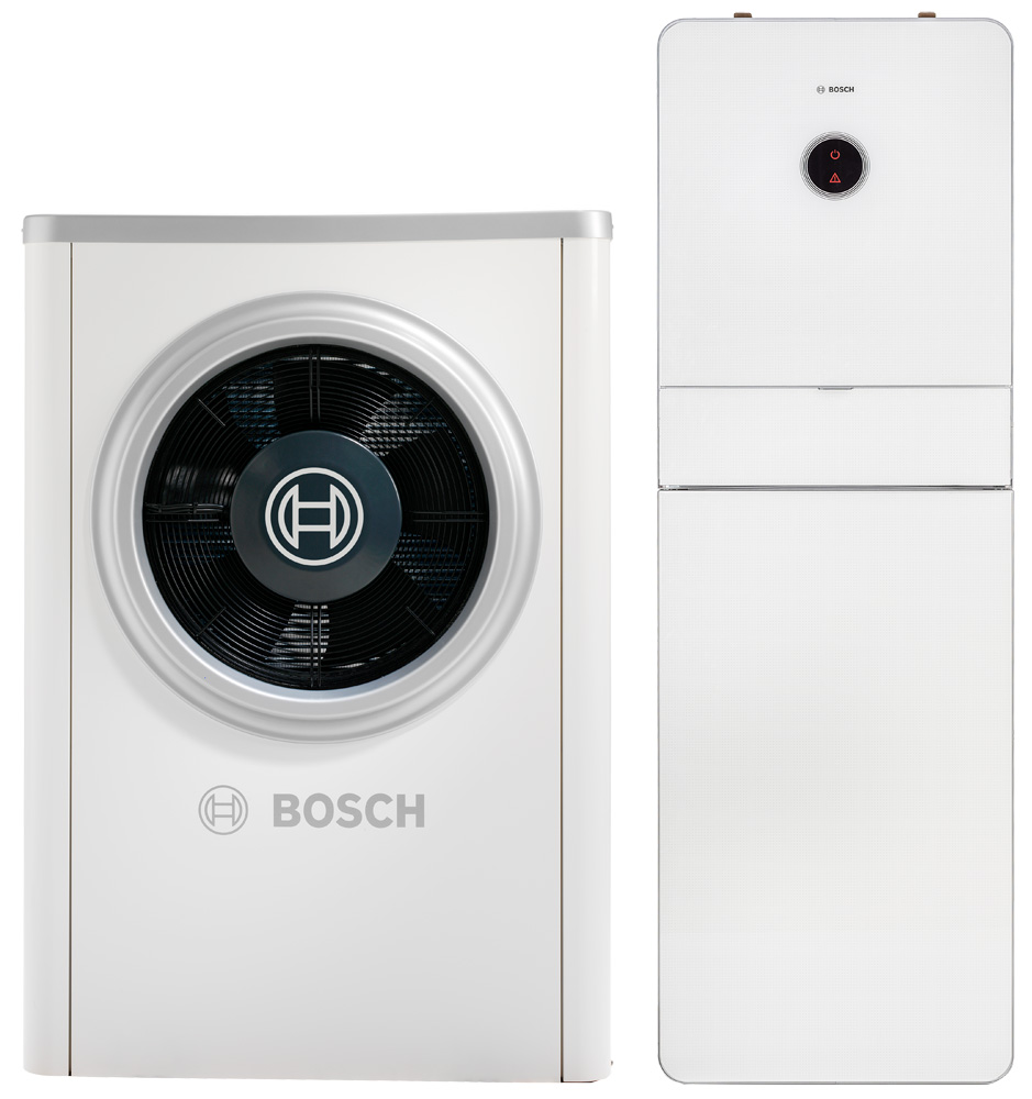 Bosch luft/vand varmepumpe